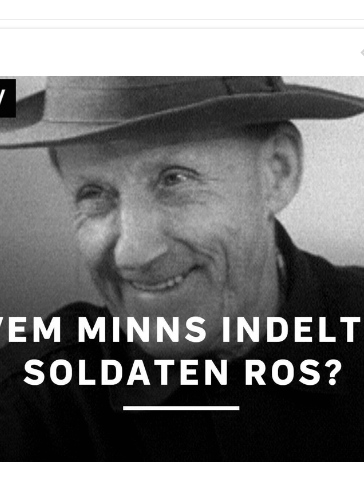 Vem minns indelte soldaten Ros?